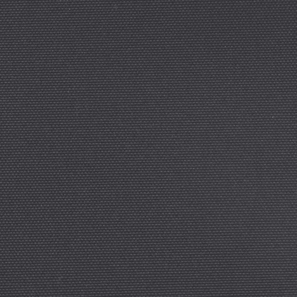 Uttrekkbar sidemarkise 160x600 cm svart