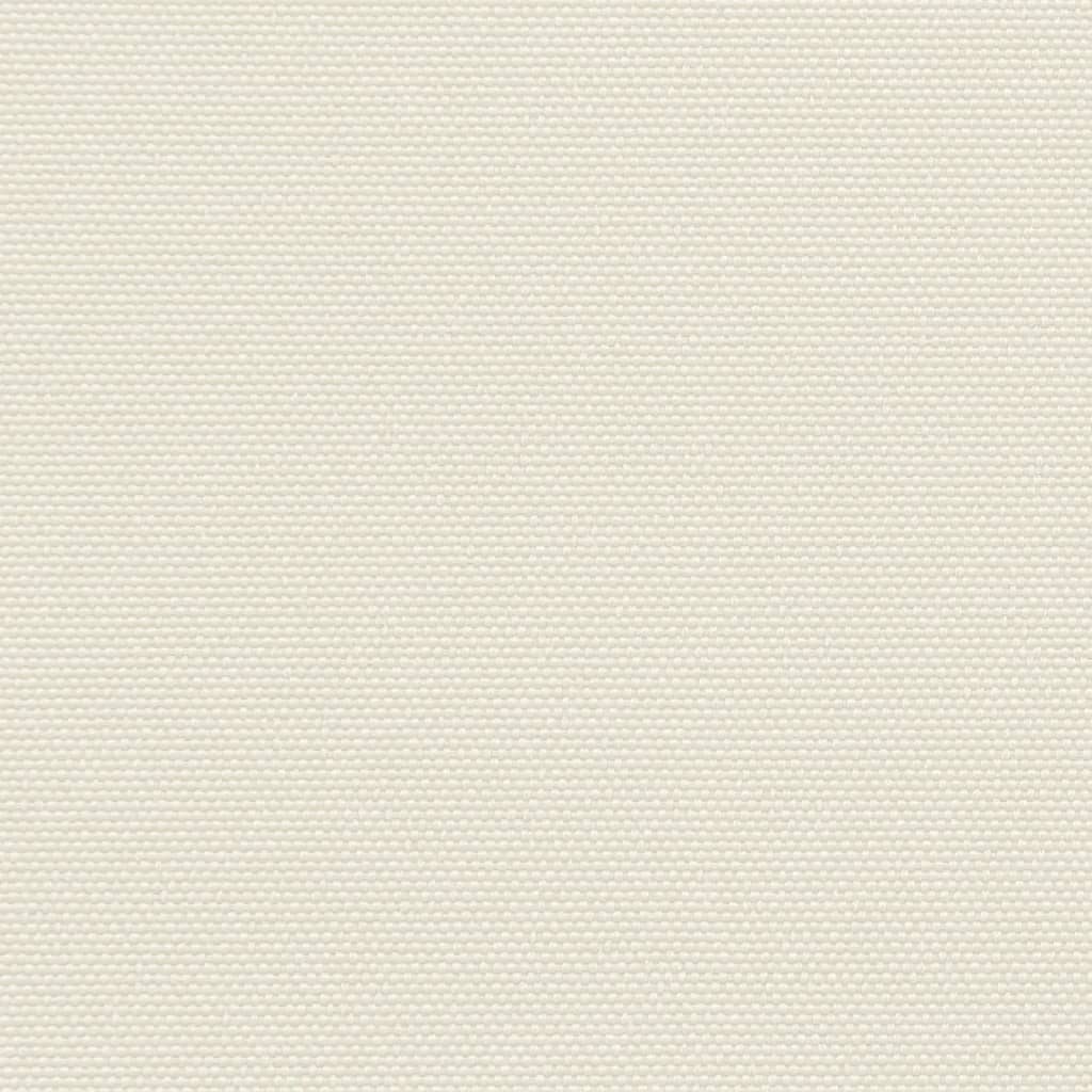 Uttrekkbar sidemarkise 100x600 cm kremhvit