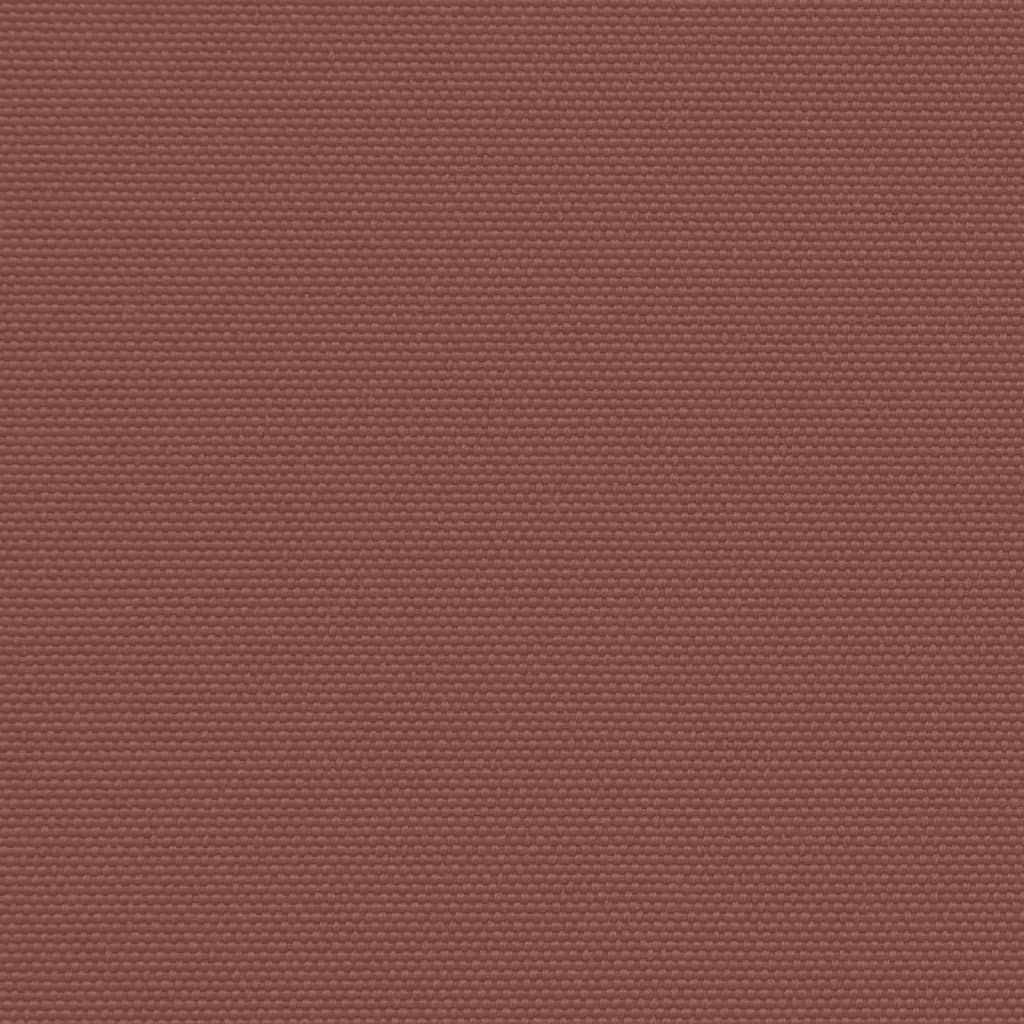 Uttrekkbar sidemarkise 120x1000 cm brun