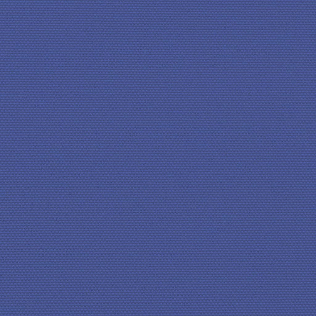 Uttrekkbar sidemarkise blå 160x1000 cm