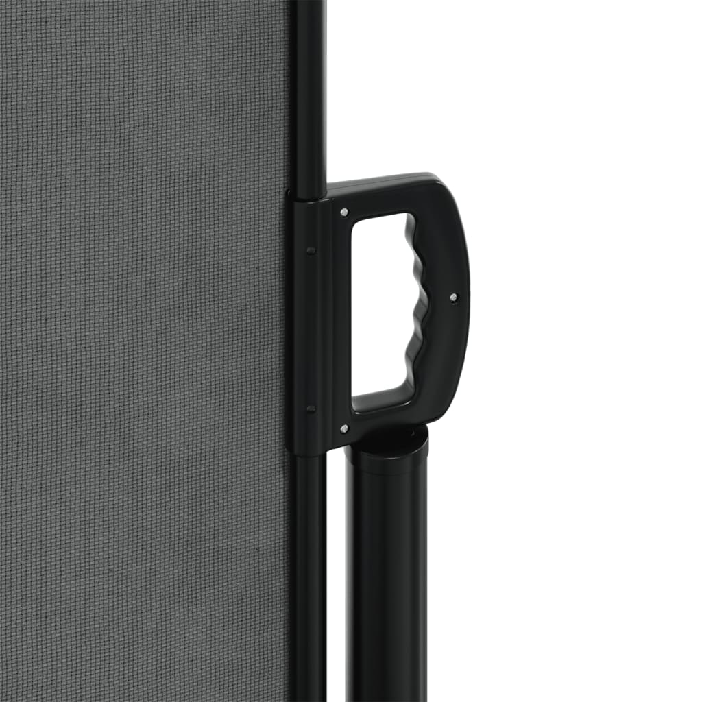 Uttrekkbar sidemarkise 180x1000 cm antrasitt