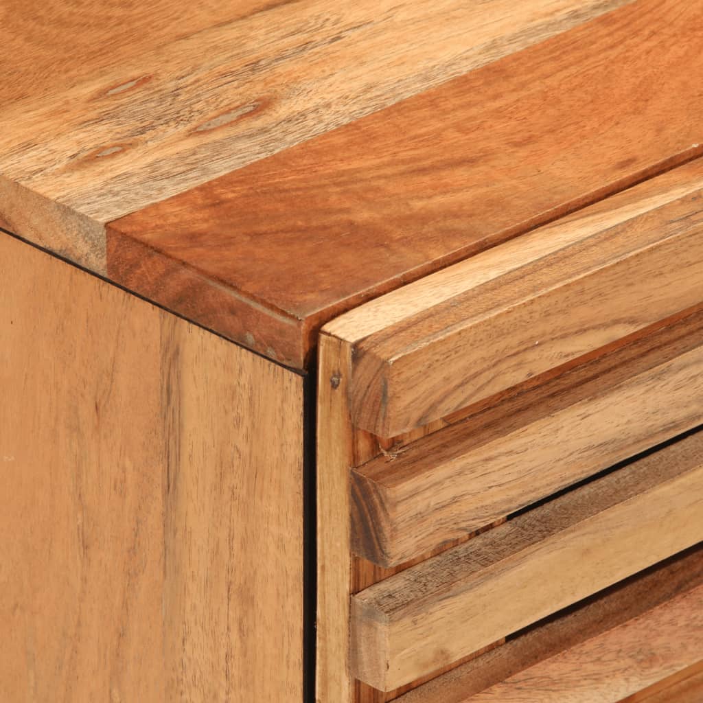 Nattbord 2 stk 40x34x46 cm heltre akasie
