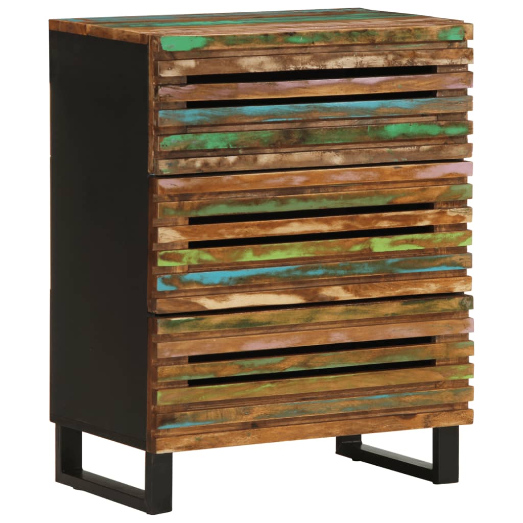 Skjenk 60x34x75 cm heltre akasie