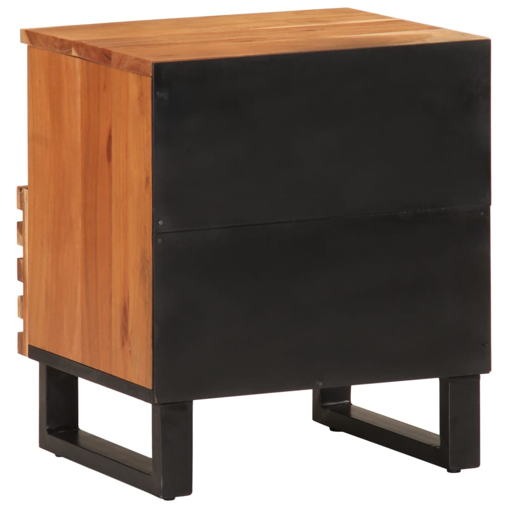 Nattbord 40x34x46 cm heltre akasie