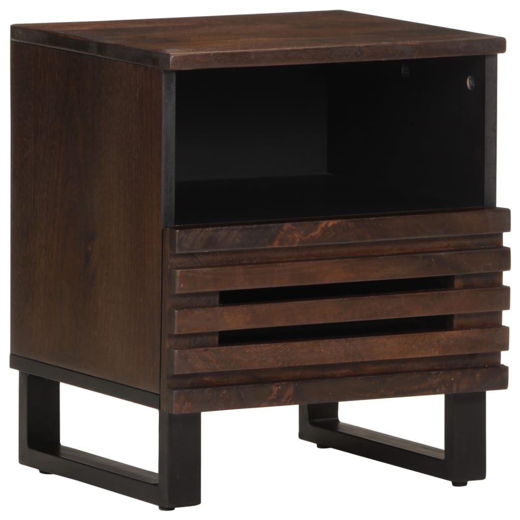 Nattbord 40x34x46 cm heltre mango