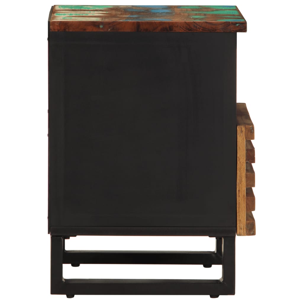 Nattbord 2 stk 40x34x46 cm gjenvunnet heltre