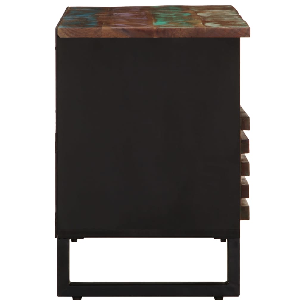 TV-benk 100x34x46 cm heltre akasie