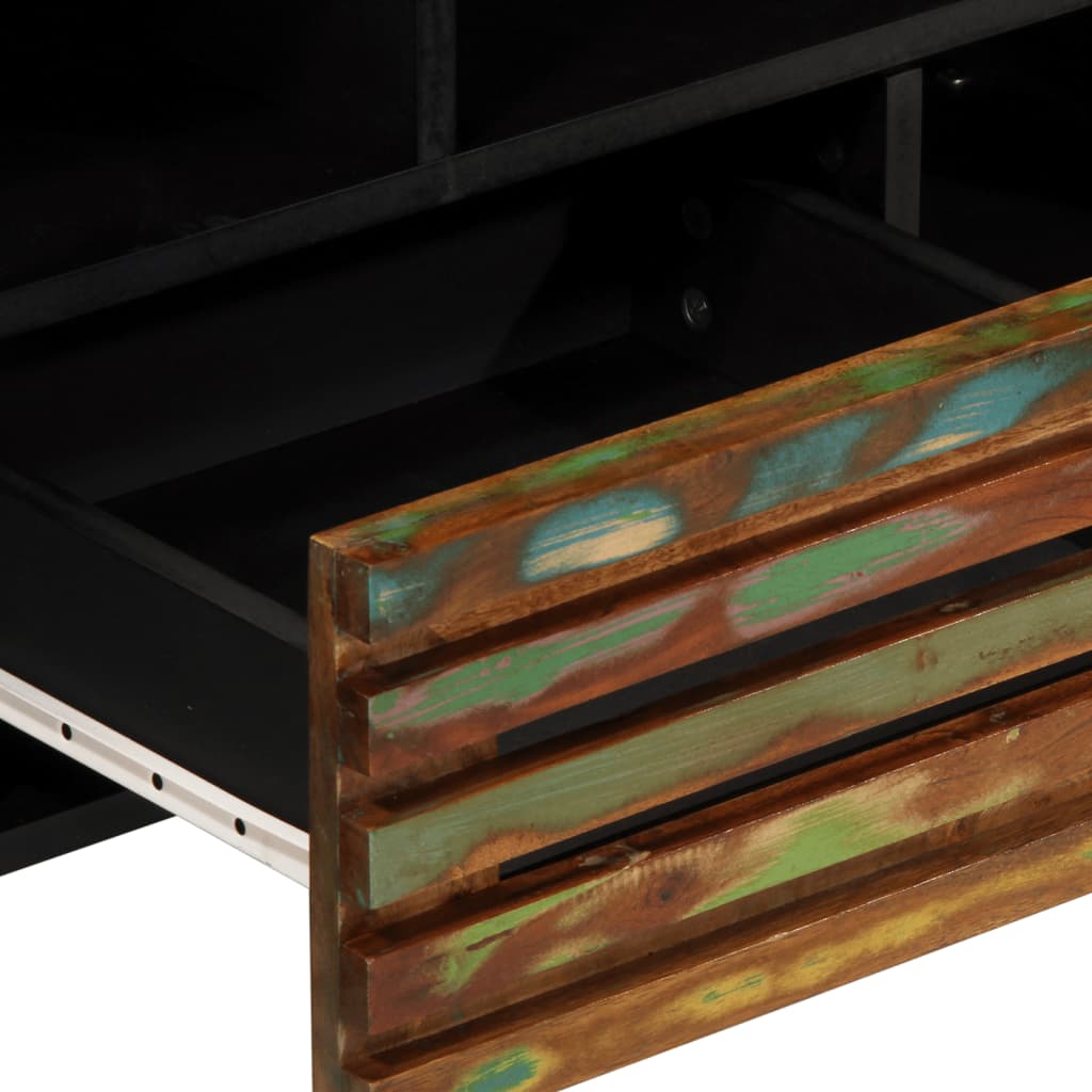TV-benk 100x34x46 cm heltre akasie