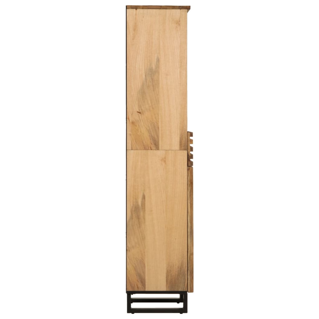 Skjenk 38x34x160 cm grovt heltre mangotre
