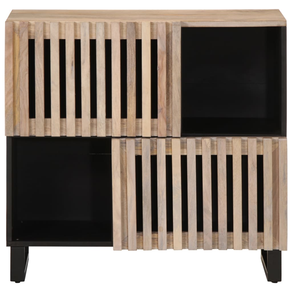 Skjenk 80x34x75 cm heltre mango