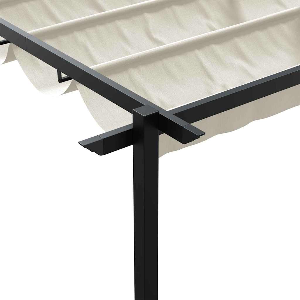 Paviljong Krem 300 x 300 x 200 cm Polyester