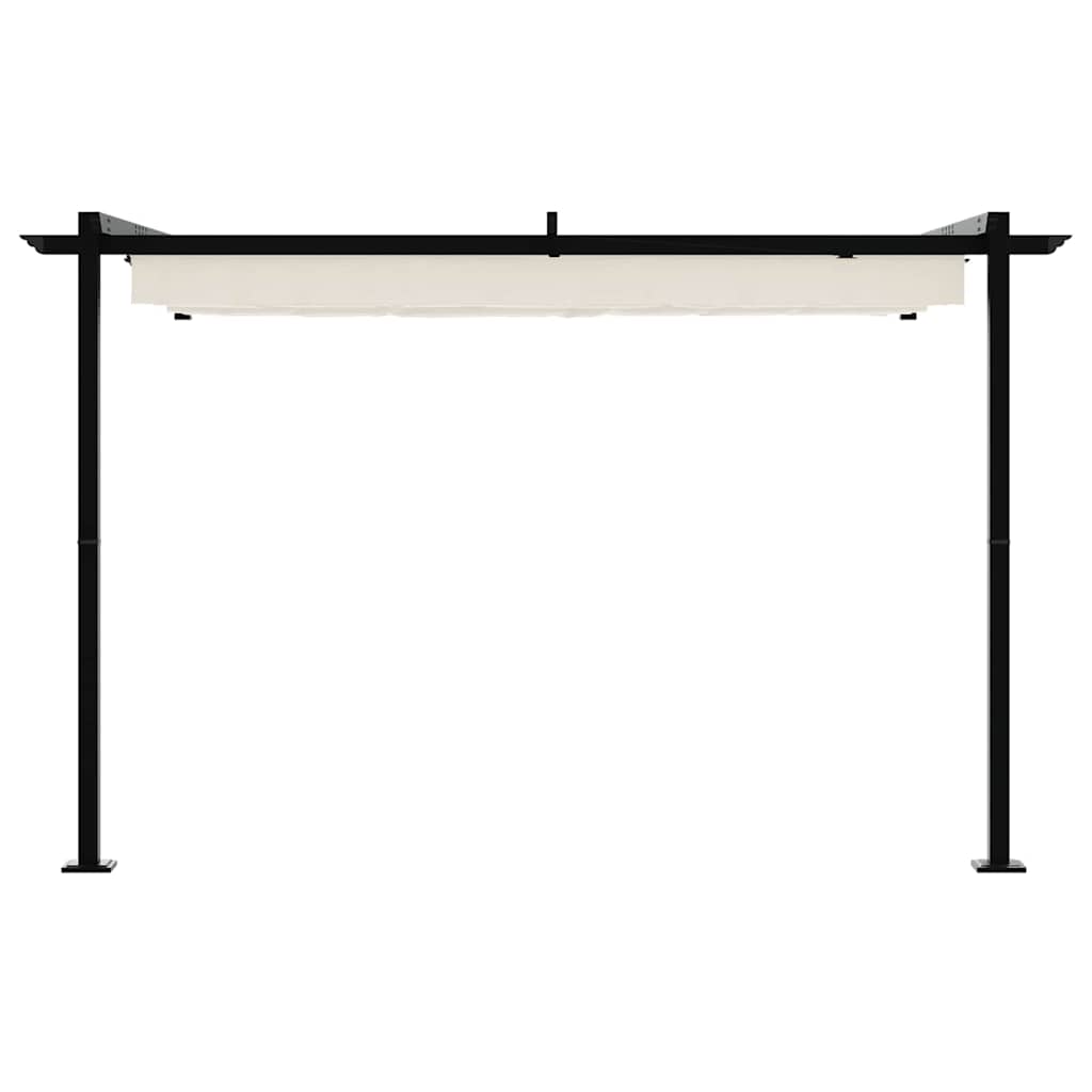 Paviljong Krem 300 x 300 x 200 cm Polyester