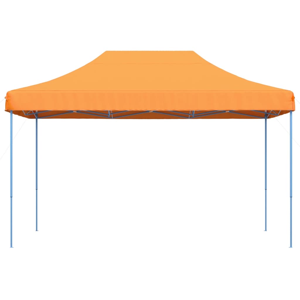 Sammenleggbart partytelt pop-up oransje 440x292x315 cm