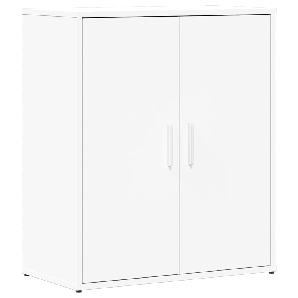 Skjenk hvit 60x31x70 cm konstruert tre