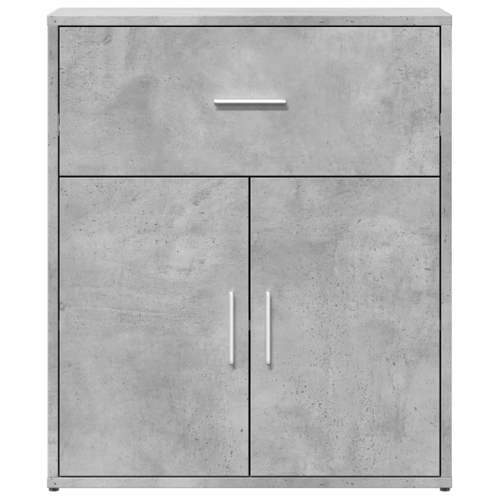 Skjenk grå 60x31x70 cm konstruert tre