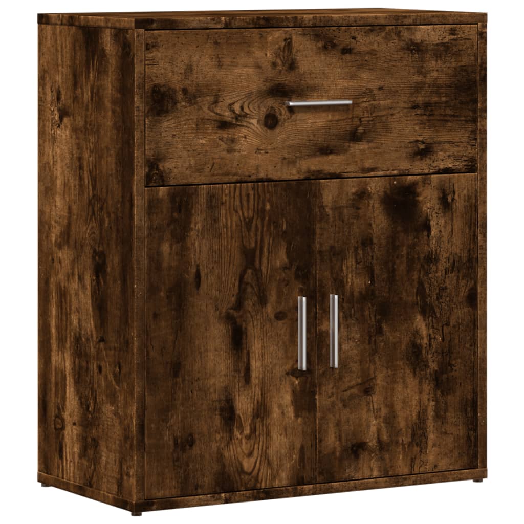 Skjenk røkt eik 60x31x70 cm konstruert tre