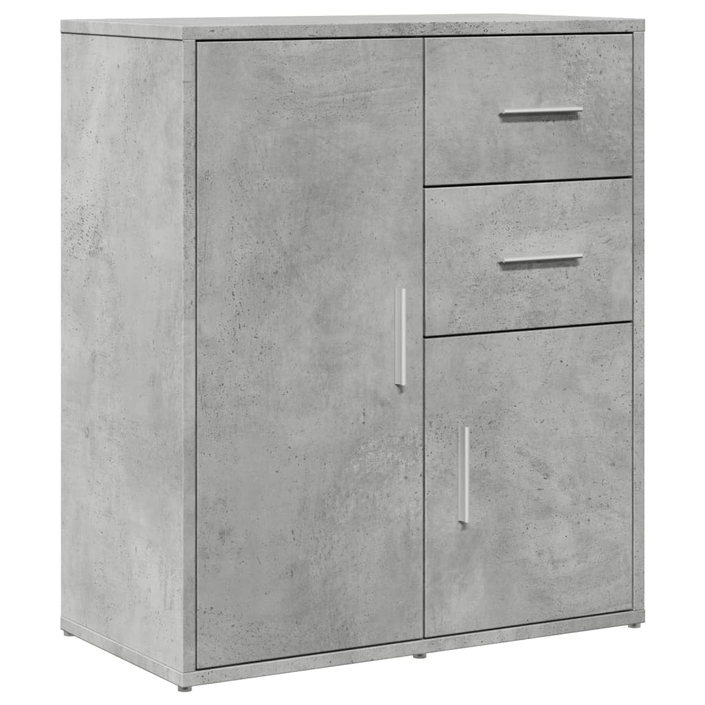 Skjenk grå 60x31x70 cm konstruert tre