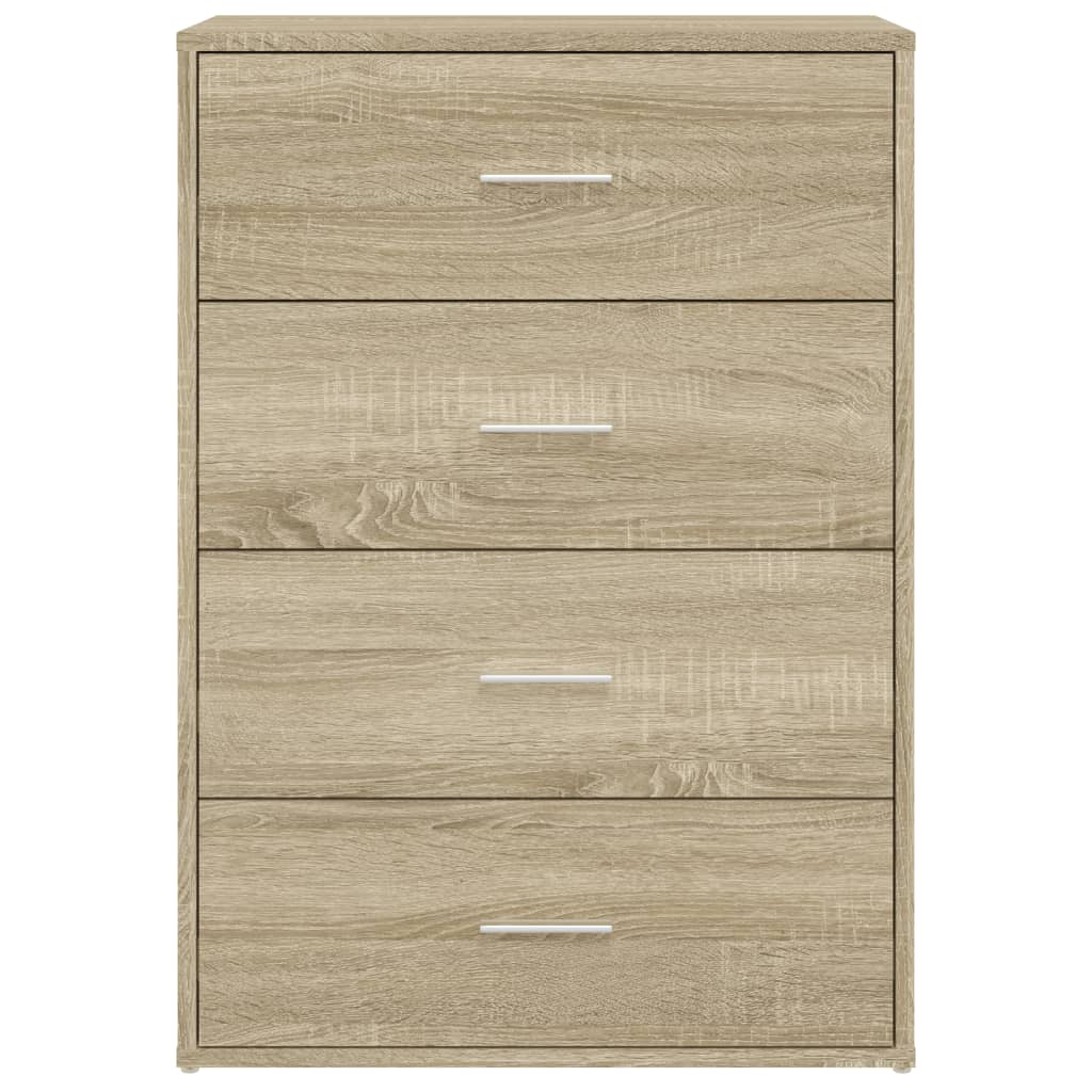 Skjenk sonoma eik 60x31x84 cm konstruert tre vidaXL