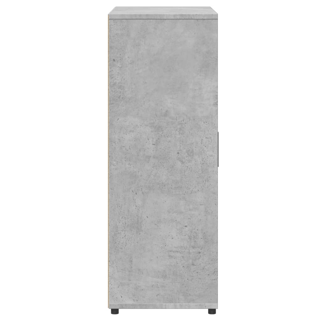 Skjenk betonggrå 60x31x84 cm konstruert tre
