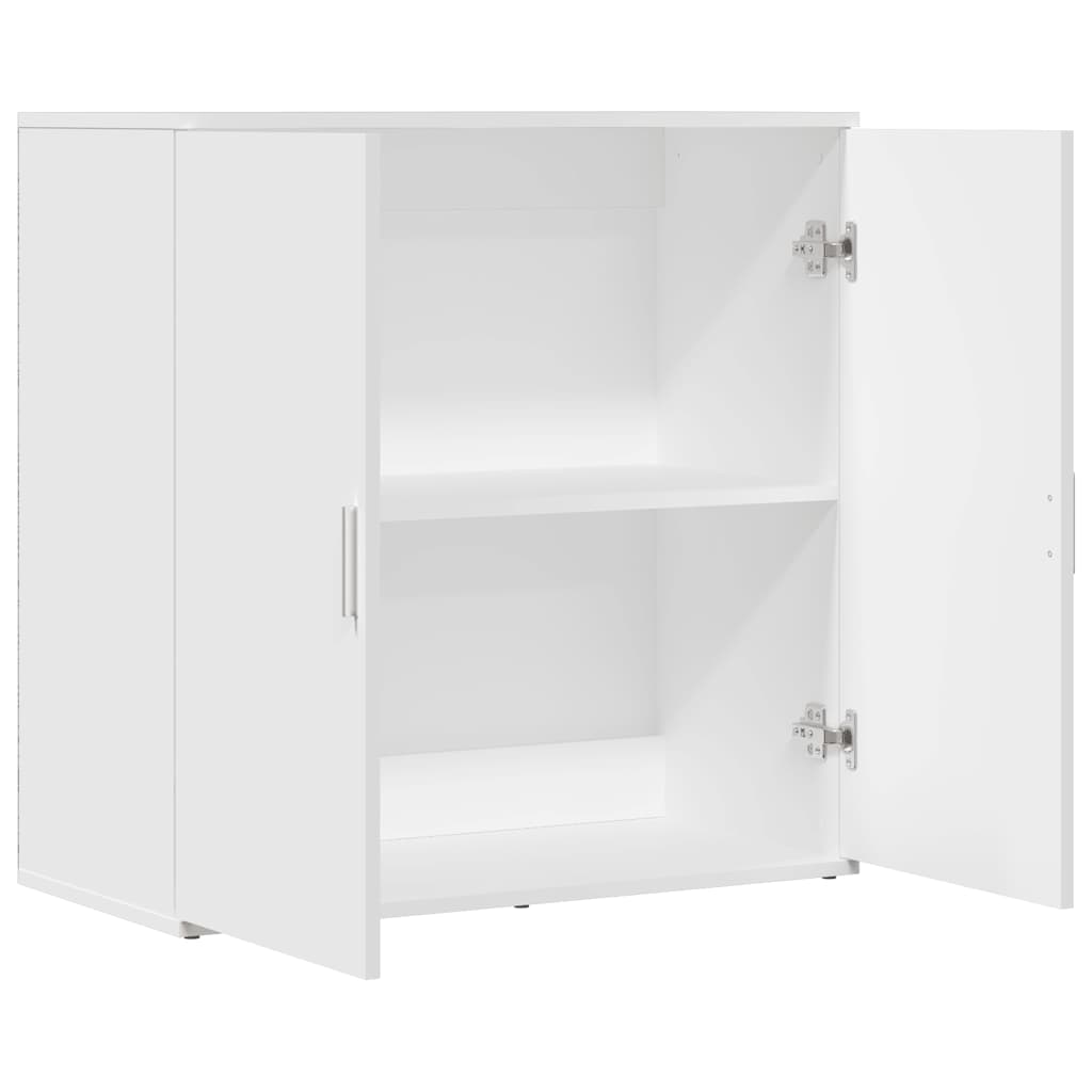 Skjenk hvit 79x38x80 cm konstruert tre vidaXL