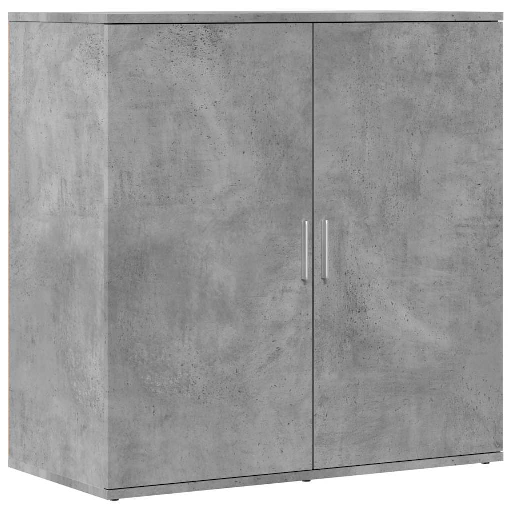 Skjenk betonggrå 79x38x80 cm konstruert tre vidaXL