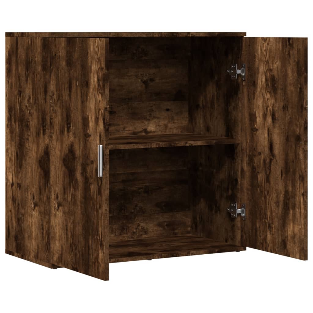 Skjenk røkt eik 79x38x80 cm konstruert tre
