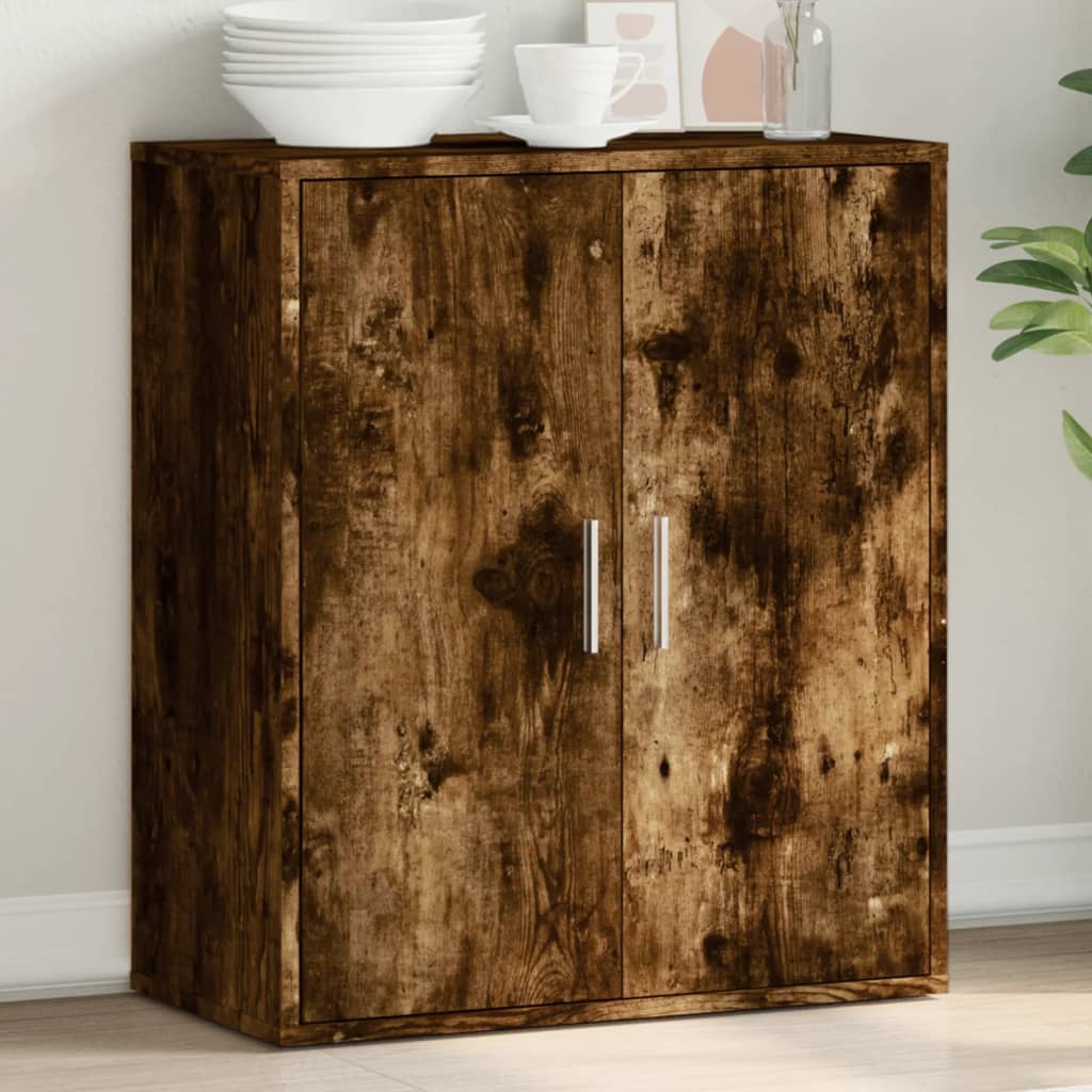 Skjenk røkt eik 79x38x80 cm konstruert tre