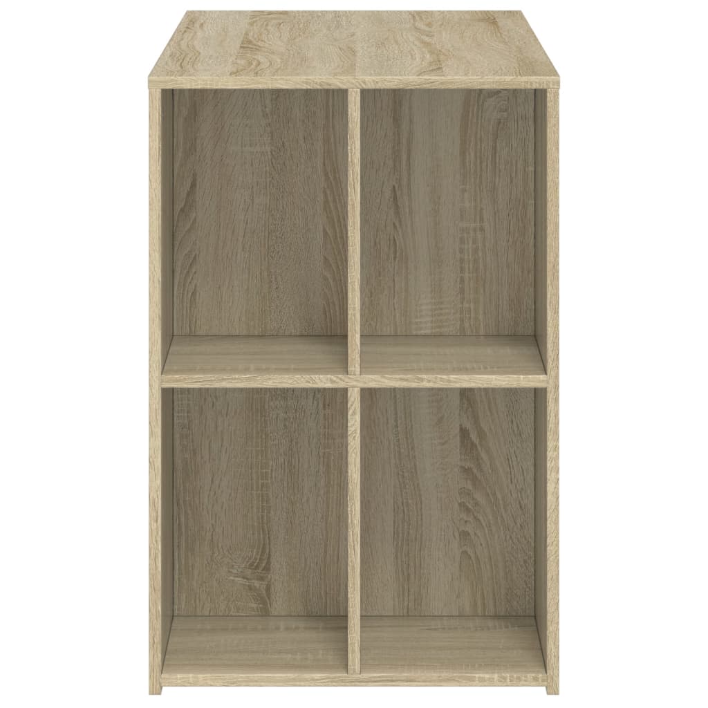 Skrivebord sonoma eik 102x50x75 cm konstruert tre