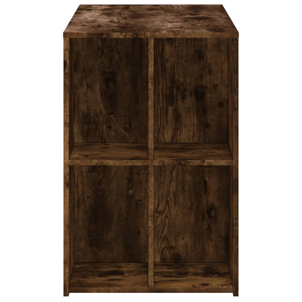 Skrivebord røkt eik 102x50x75 cm konstruert tre