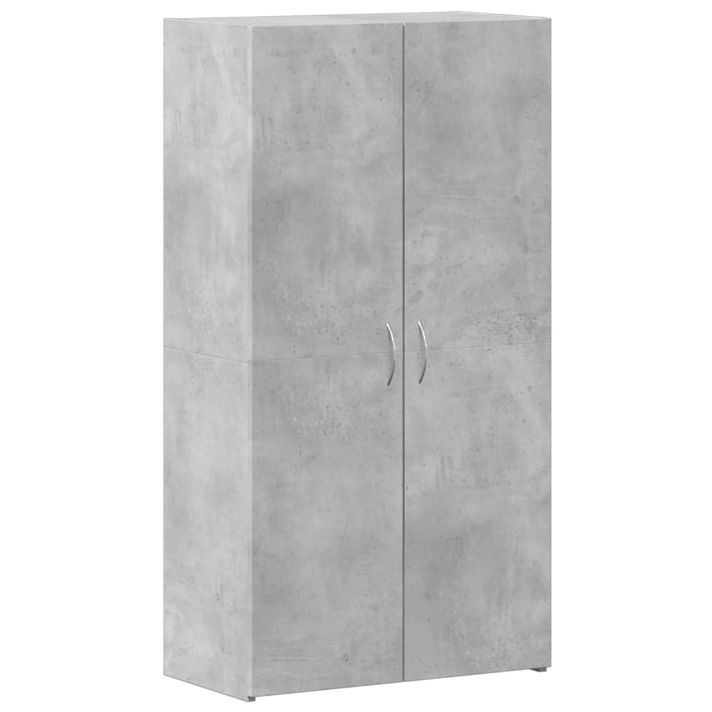 Veggskap betonggrå 60x32x115 cm konstruert tre vidaXL