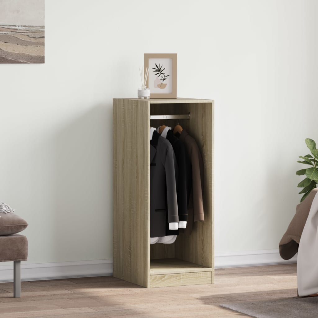 Garderobe sonoma eik 48x41x102 cm konstruert tre vidaXL