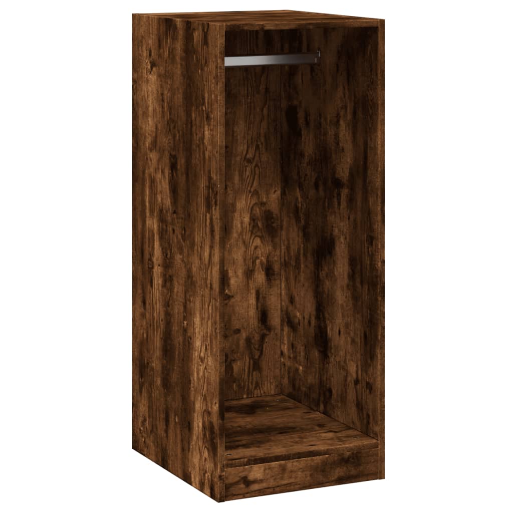 Garderobe røkt eik 48x41x102 cm konstruert tre