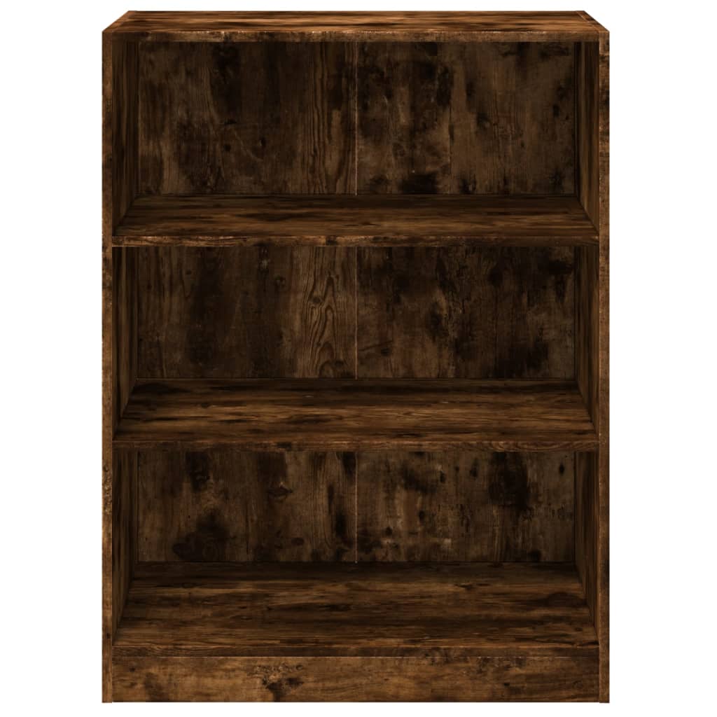 Garderobe røkt eik 77x48x102 cm konstruert tre