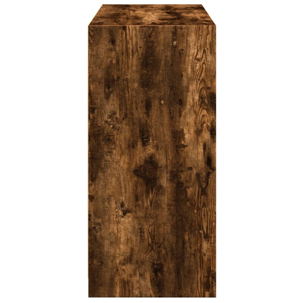 Garderobe røkt eik 77x48x102 cm konstruert tre