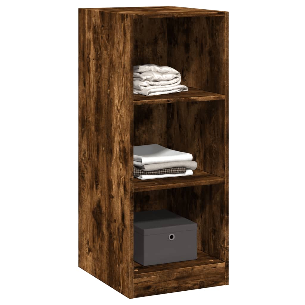 Garderobe røkt eik 48x41x102 cm konstruert tre