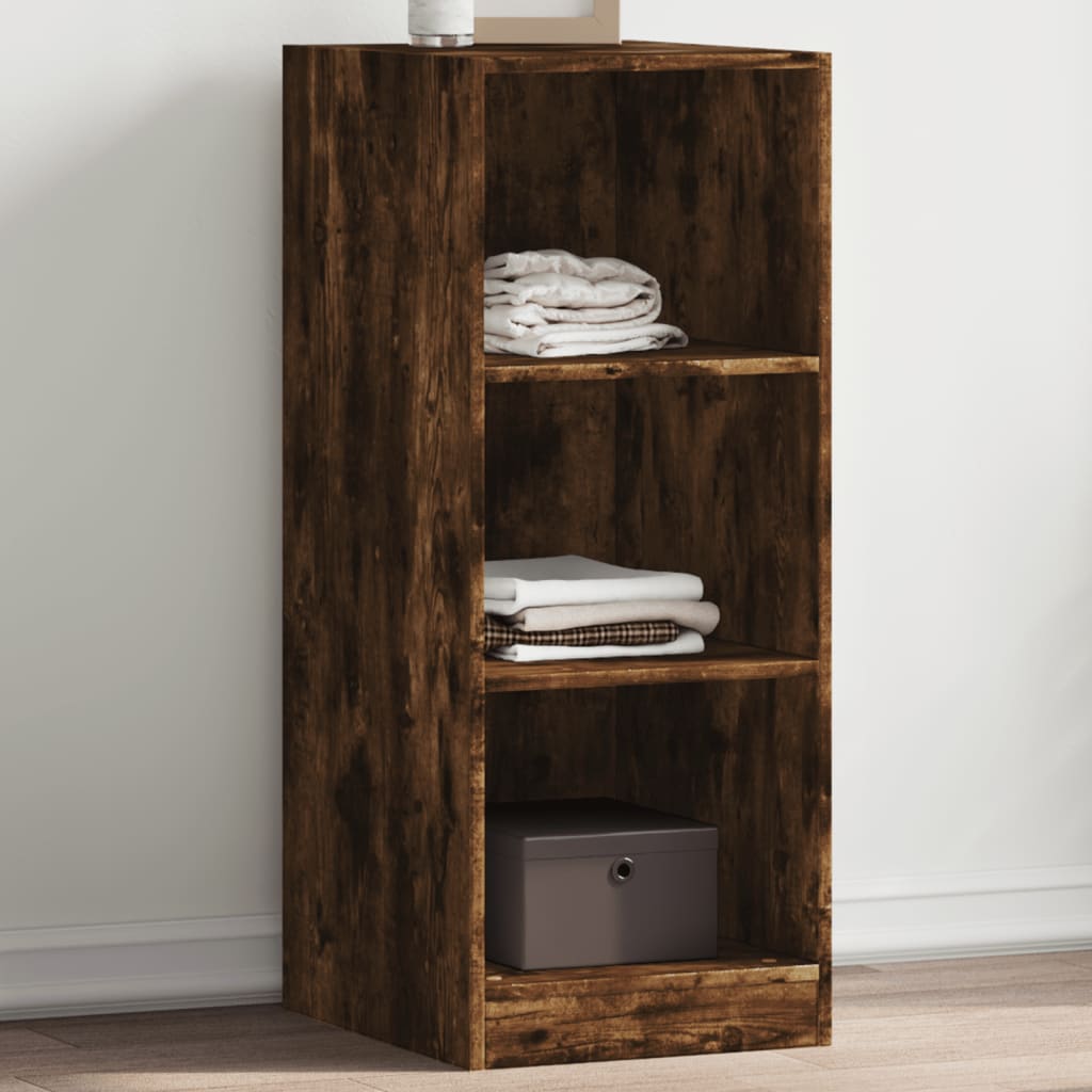 Garderobe røkt eik 48x41x102 cm konstruert tre