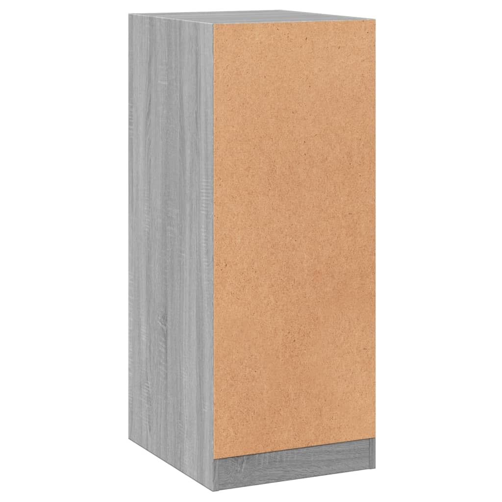 Garderobe grå sonoma 48x41x102 cm konstruert tre