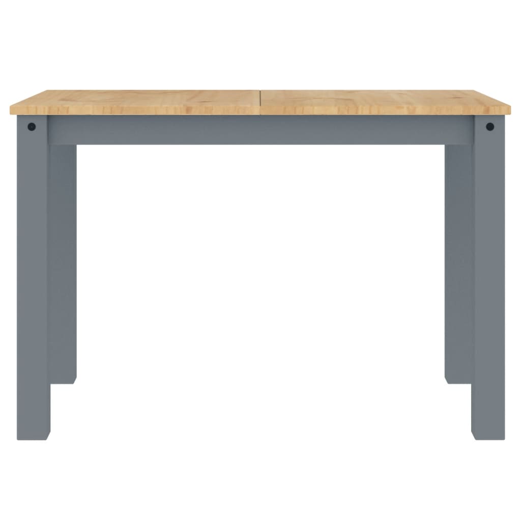 Spisebord PANAMA grå 112x60x75 cm heltre furu