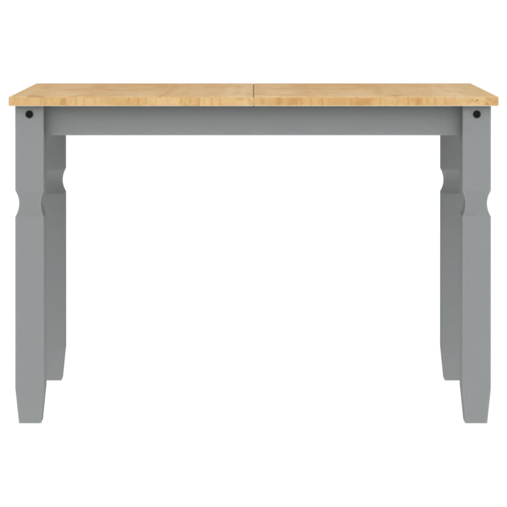 Spisebord Corona grå 112x60x75 cm heltre furu