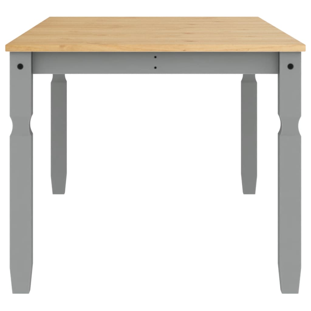 Spisebord Corona grå 180x90x75 cm heltre furu