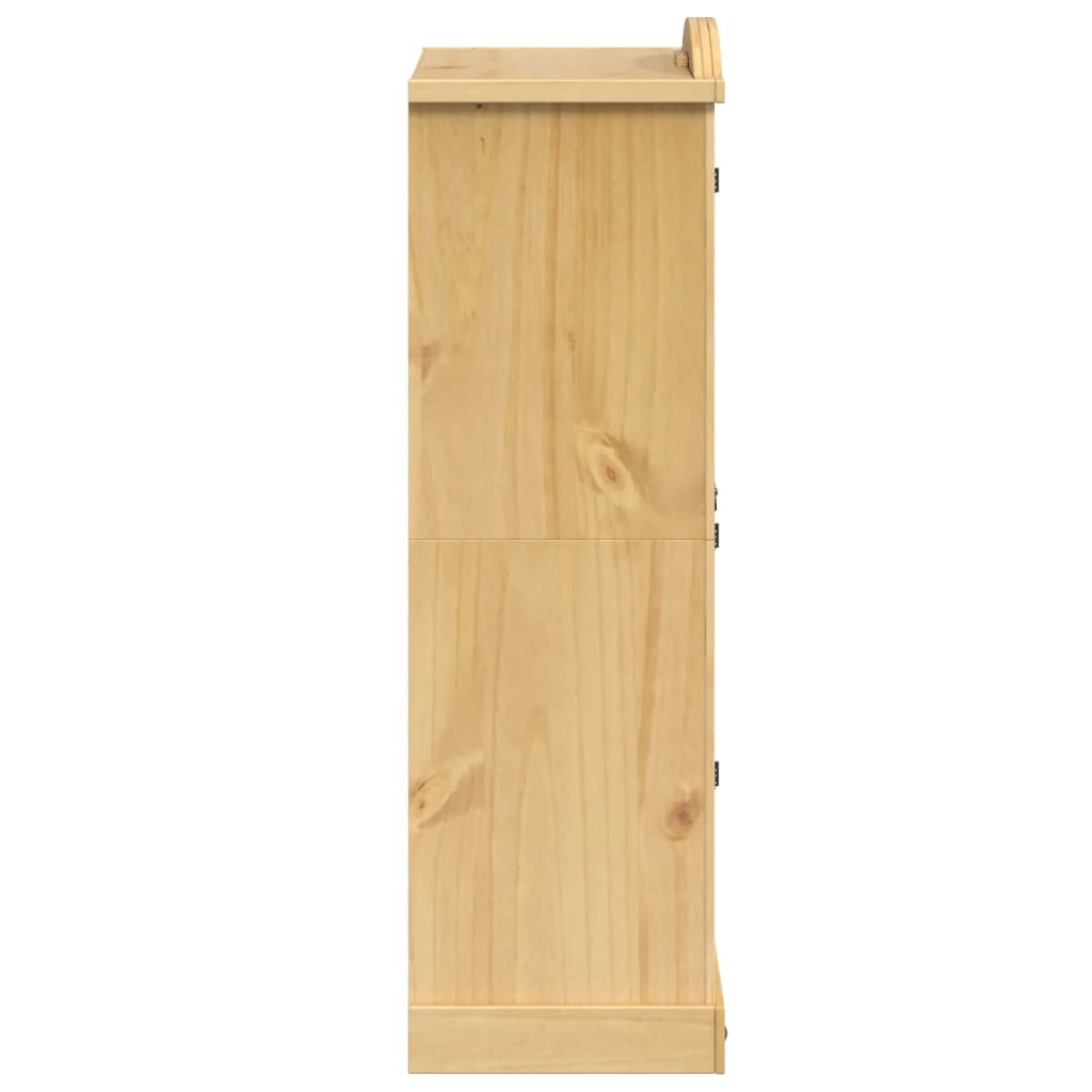 Garderobe «Corona» 101x52x170 cm heltre furu