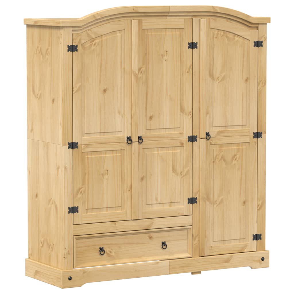 Garderobe Corona 151,5x52x170 cm heltre furu