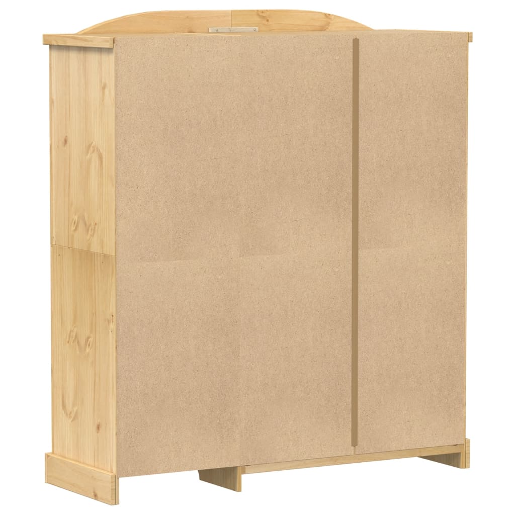 Garderobe Corona 151,5x52x170 cm heltre furu