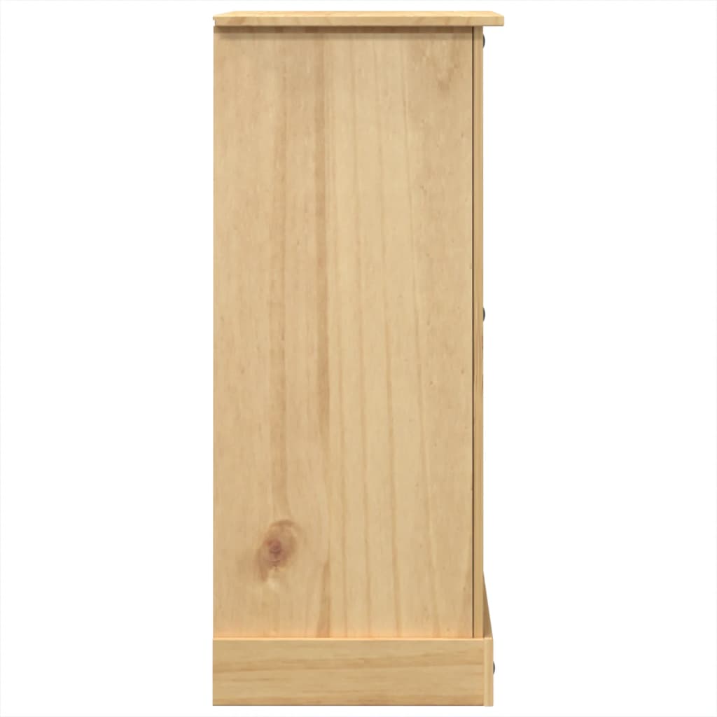 Kommode Corona 92x48x114 cm heltre furu