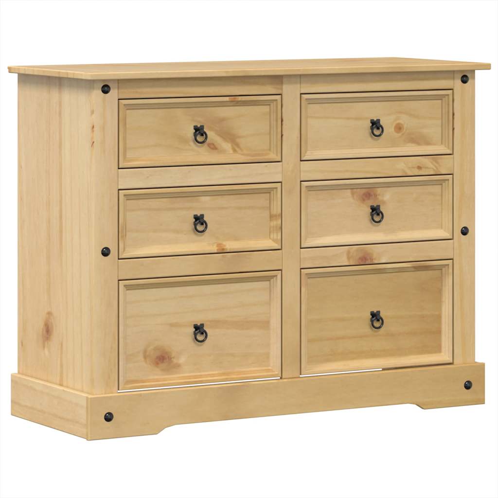 Kommode Corona 112x48x91 cm heltre furu
