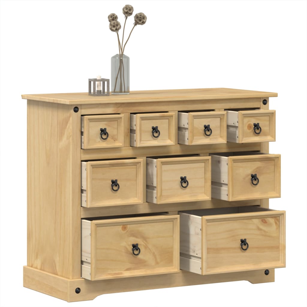 Kommode Corona 101x45x82 cm heltre furu