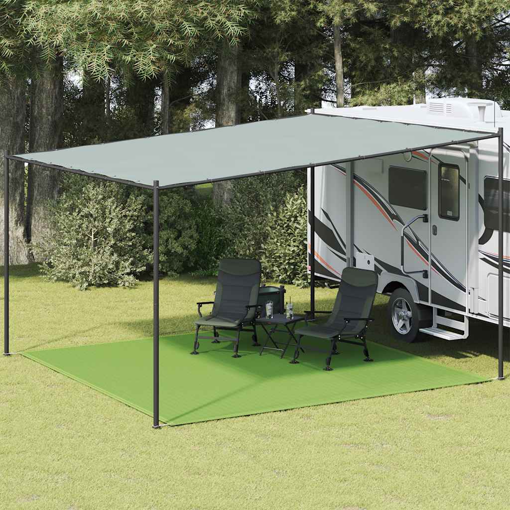 Teltteppe lysegrønn 400x400 cm HDPE
