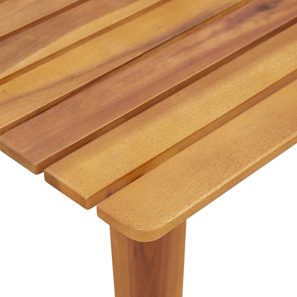 Hage Stoler med Bord 3 pcs Grå Solid akasietre