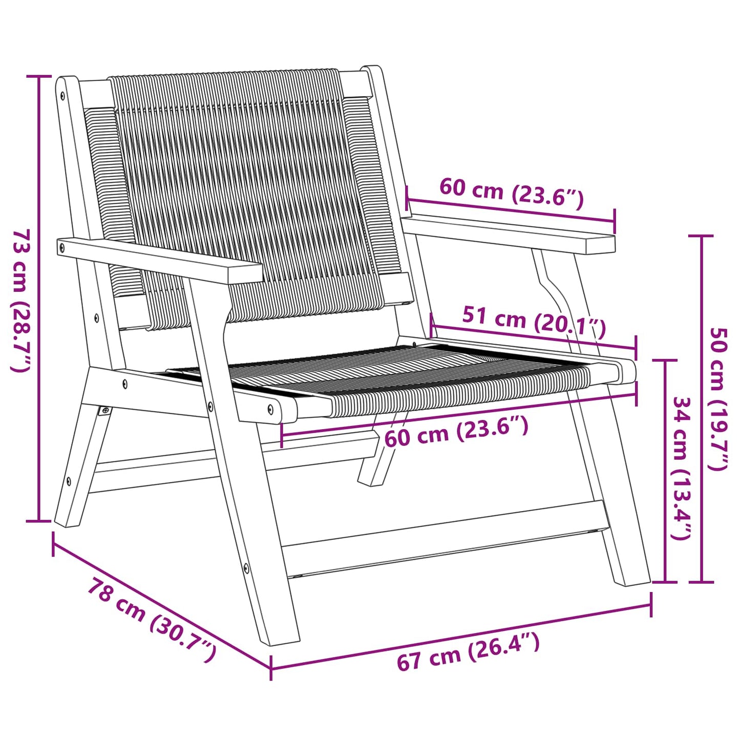 Hage Stoler med Bord 3 pcs Grå Solid akasietre