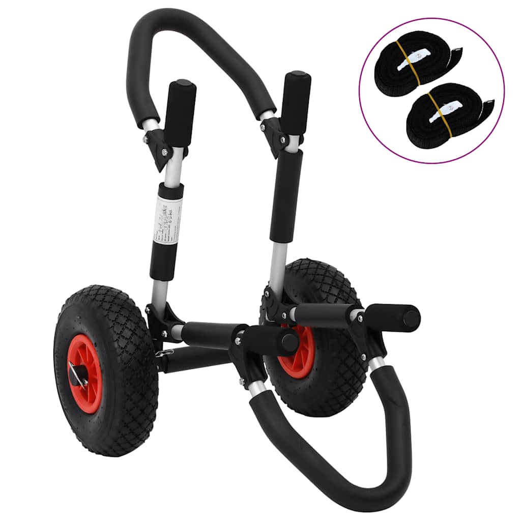 SUP vogn for surfebrett sammenleggbar 45 kg aluminium